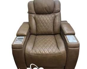 Ashley Furniture Power Reclining Leather Massage Chair 