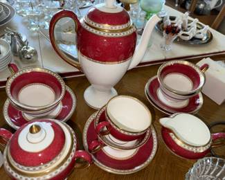 Wedgewood coffee set