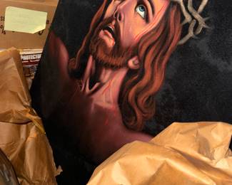 Jesus in the basement... 