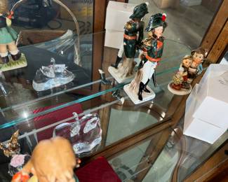 a few Hummel-ish figurines