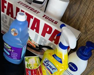 Cleaning supplies