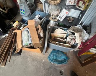 antique clothes dryer etc