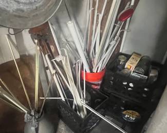 curtain rods mason jars