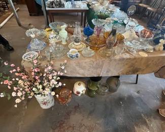 unique glassware basement