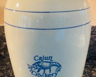 Vintage Cajun Crockery Water Cooler/Dispenser 