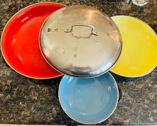Mid Century Stainless Steel Cookware Set 