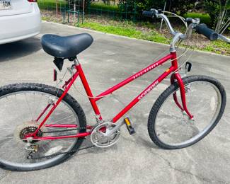 Cool Red Schwinn Mesa Runner Bicycle