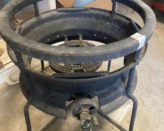Burner for Cast Iron Cracklin Kettle