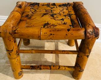 Sweet Vintage Bamboo Stool