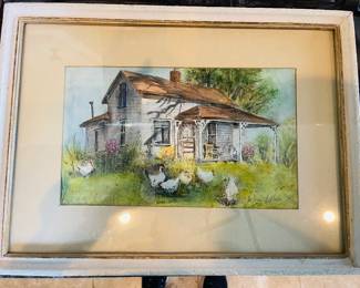 Beautiful Watercolor done by 
    Helena Castille