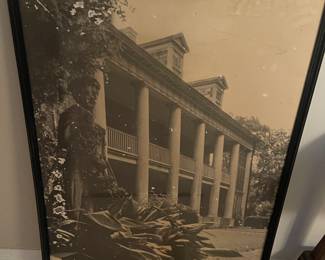 Large Vintage Black & White
   " Shadows on the Teche"