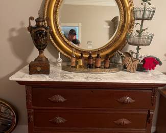 Marble Top Chest of Drawers