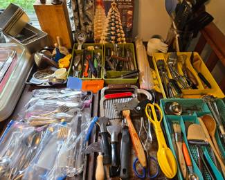 Silverware and Serving Pieces 