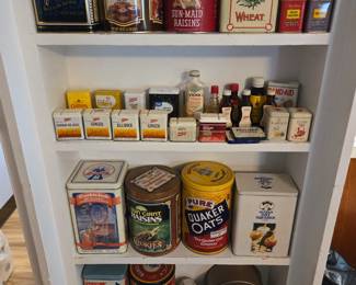 Vtg Tins