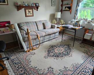 Sofa & Area Rug