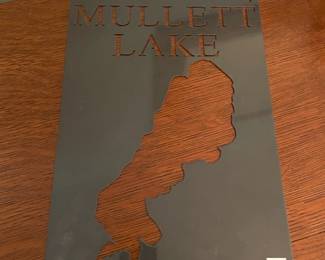 Mullett Lake sign