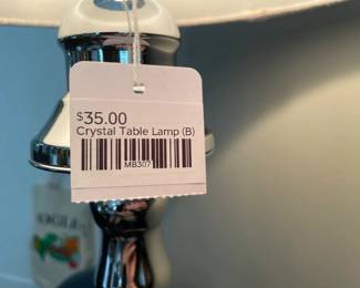 Crystal Table Lamp (B)