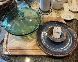 Handmade Chip & Dip Tray