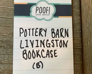 Pottery Barn Livingston Bookcase (b)
