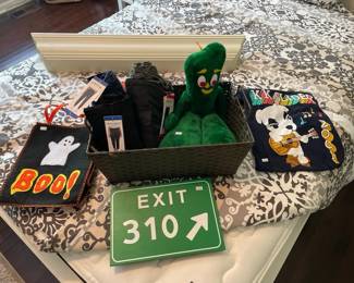 Vintage Gumby,  Exit 310 Decorative Sign,  K.K. Slider T-Shirt
