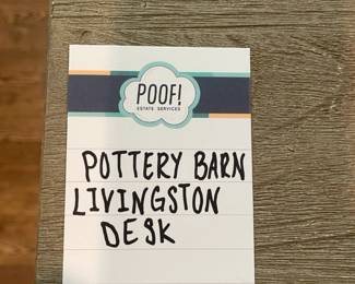 Pottery Barn Livingston Bookshelves and Desk