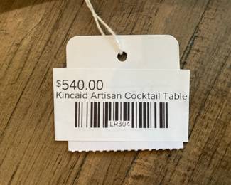Kincaid Artisan Cocktail Table
