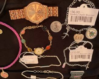 14k Charm Bracelet (BL), Silpada Sterling Jewelry, Sterling Charm Bracelet