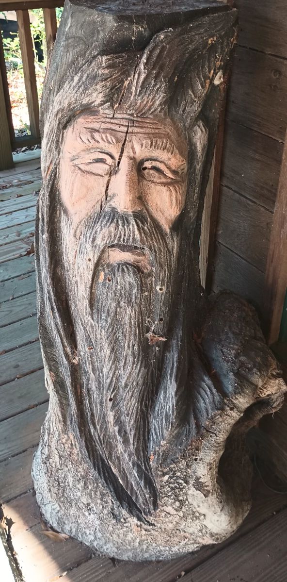 Over 4 feet tall chainsaw art