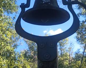 Cast iron dinner bell
