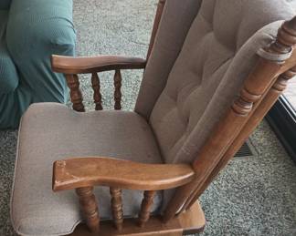 Town square glider ottoman