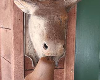 Cast iron bull bell