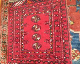 Several small rugs