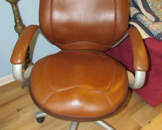 Lane leather office chair