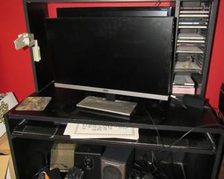 Office Desks, Monitors, Speakers, Cables, Wires, Office Supplies/Photo paper/File folders and more