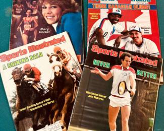 Sports Illustrated magazines vintage