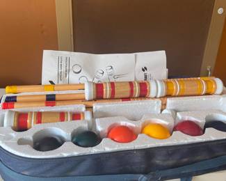 new croquet set