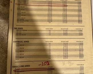 sheet on the Evenheat kiln 