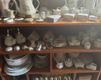 MORE PORCELAIN PAINTING ITEMS, GERMAN PORCELAIN BLANKS 