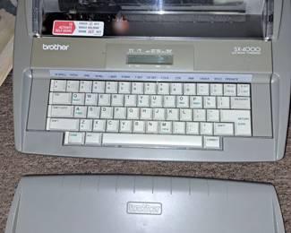 Electric typewriters. Brother