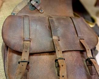 1/2 OFF ALL REMAINING ITEMS SATURDAY PLUS NEW ITEMS ADDED!!
2 Day Large Labor Day Weekend Estate/Living Estate Sale. Antique leather "U S" McCellan saddle bag