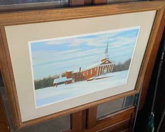 Phil Christman Church Print