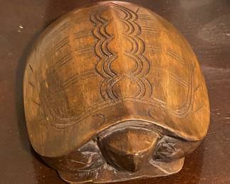 Wooden Turtle Box