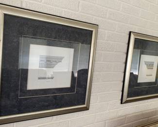 Architectural Column Prints