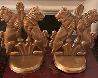 Brass Bookends