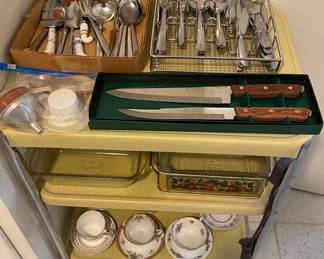 Vintage Kitchen Cart