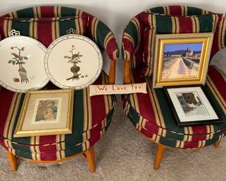 Pair of Upholstered Chairs