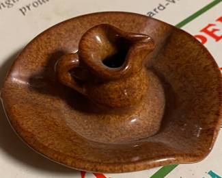 Small Vintage Monticello Pottery Ashtray
