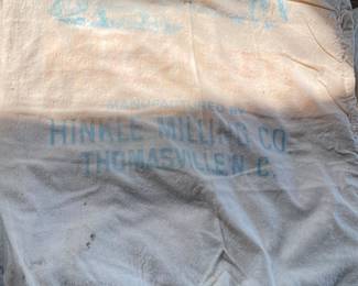 Hinkle Milling Bags Thomasville, N.C.