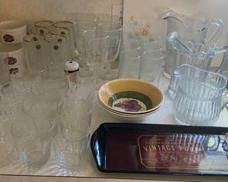 Glasses and Pitchers