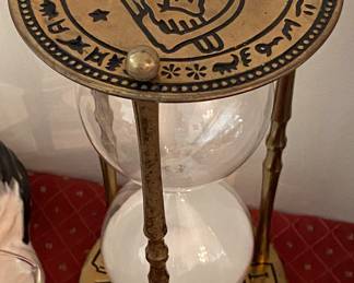Brass Hour Glass
